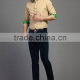 Wholesale Latest New Model Slim Fit Check Pattern Long Sleeve Man Shirt for China Supplier thumbnail-3