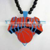 High Quality Yiwu Custom Hip Hop Good Wood Acrylic Necklace thumbnail-1