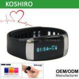 OLED Touch Screen Smart Bluetooth Heart Rate Monitor Wrist Watch thumbnail-2