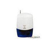 Auto Dial Alarm Systems Wireless Indoor Siren And Strobe Light 110dbs