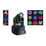 Stage Lighting , 15w Mini Gobo Led Moving Head Spot Light With DMX512