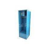 Stadium Open Athletic Metal Gym Lockers Changing Room Blue Steel Wardrobe thumbnail-1