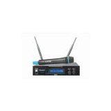 UHF PLL FREQUENCY DOUBLE CHANNEL WIRELESS MICROPHONE thumbnail-2