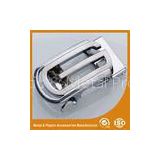 Personalized Silver Die Casting Auto Lock Belt Buckle For Leather Belt