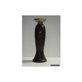 antique/ancient ceramic candle holder for home decor