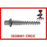 Ss8 Screw Spike, Rail Screw, Railroad Fastener