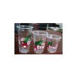 Bubble Tea Disposable Smoothie Cups Tall Slender Transparent 700ml