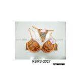 Stock Bra Set/overstock Bra and Panty Set/overrun Sexy Ladies Lingerie/stocklots Lady's Underwear/closeout Underwears(KBRS-2027) thumbnail-1