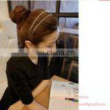 Delicate Fashion Double Row Crystal Alloy Women's Hair Clasp thumbnail-2