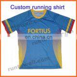 2013 Runtowell Coolmax Running Top / Running Shirts Custom / Dri Fit Running Shirts