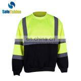 Customized cotton cheap fashion reflective safety fleece