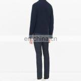 Fashion Winter Solid Color Cardigan Men Woolen Sweater Design Of Hot Selling Christmas Sweaters thumbnail-3