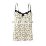 2015 New Design Small Floral Lace Halter Top thumbnail-2