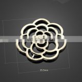 wholesale hollowed-out flower arrangement alloy pendant accessories for jewelry or for bags