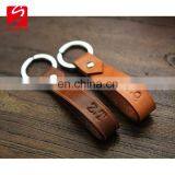 Cheap Custom Made Leather Car Logo Keychains With Metal Ring thumbnail-4