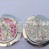 Statue of Liberty Purse Hanger, Silver Custom Make Diamond Purse Hanger/laddy Purse Hook /hanger Hook for Table