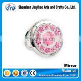 fashional cheap price promotional make up pocket small size mirror wholesale