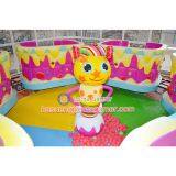 Zhongshan Amusement Theme Park Equipment Dream Candy, Rotary Rides Amusements Revoling Cup, Kiddie Rides thumbnail-4