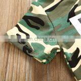 New Fashion Wholesale Baby Sets Camouflage Short T Shirt And Black Pants Kids Girl Boy Outfits thumbnail-4