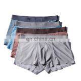 Men's Underwear Boxer Briefs Wider Waistband Nylon Spandex No Ride-up Mid-waist Seamless Underwear Men
