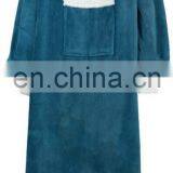 Wearable Blanket With Sleeves Arms Super Soft Warm Comfy Large Fleece Plush Sleeved TV Throws Wrap Robe Blanket for Adult Women thumbnail-3