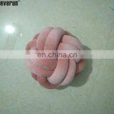 100%polyester Tube Hollowfiber Filled Machine Washable Super Giant Chunky Knot Cushion Stress Ball Pillow Blanket thumbnail-2