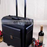 Senior Business White Wine Suitcase,6 Aluminum Wine Bottles Trolley Case/wine Bottle Display Case thumbnail-3