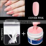 Fiberglass Extension Nail Gel Kit With Builder Gel Set Fiber Glass uv Gel With Base Coat and Top Coat in Stock thumbnail-4