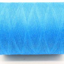 Supply Blue Color 50% Cotton 50% Polyester Ne24s/1 Colored Yarn Recycled Cotton Open-end Spinning Yarn for Denimrn thumbnail-3