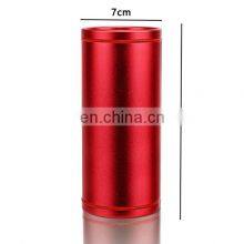 Custom Metal Car Tissue Box 6 Colors Luxury Aluminum Alloy Accessories Car Portable Lunch Box thumbnail-4