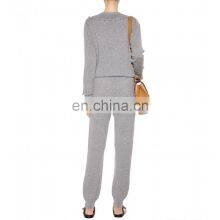 Fashion Woman's Knitted Cashmere Pants Casual Pants Trousers thumbnail-2