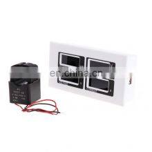 Однофазный счетчик электрической мощности и энергии на светодиодах переменного тока 220 В, 100 А, измеритель напряжения, тока, мощности и потребленной электроэнергии PZEM - 004 с токовым трансформатором