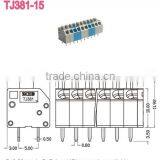 Termin Block 3.50mm Screwless Pcb Spring Terminal Block For Electric Power Security Termin Block thumbnail-2