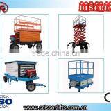 10m mobile aerial platforms pit mounted scissor lift manufacturer