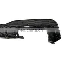 S7 Diffuser With Tailpipe for Audi A7 Refit to Audi A7 S Line High Quality Rear Bumper Diffuser 2019-IN thumbnail-4