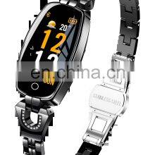 H8 Women Inch TFT Screen Smart Watch Sleep Monitoring Multiple Sport Mode Remote Camera Smart Watch New Model 2021 thumbnail-2