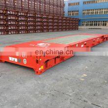 40 футовый плоский рама для перевозки и хранения контейнеров, прямой продажей от завода