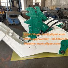 Fixed type Demolition Crusher Excavator attachment Hydraulic Shear Rotary Hydraulic Concrete pulverizer