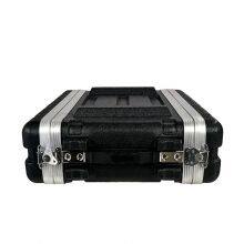 ABS-2UM 12”Waterproof and Stackable Light Weight Plastic Amplifier Aviation Case 2U Flight Rack Case thumbnail-2