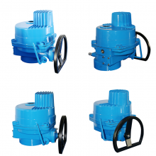 QT Actuator 24V Electric Part Turn 90 Degree For Petrochemical Industry