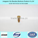 Customized Brass Decorative Cross Head Screw for Machines and Furniture Parts