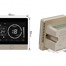 PWM 0-10V EC Fan Controller With Tuya Wifi Modbus and CO2 PM2.5 Fan Controller thumbnail-3