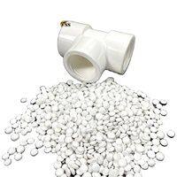 PVC Pipe Fitting Application Raw Material Plastics Virgin UPVC Compound Granules for Sale thumbnail-2