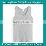 Plain 100% Cotton Tank Top Custom Man's Vest China Supplier thumbnail-1