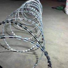 Galvanized Razor Barbed Wire Roll Concertina Tape for Fencing Security Applications thumbnail-1