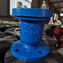 High Quality Cast Ductile Iron GG25 GGG50 Single Hole Port Flange Exhaust Valve Air Release Valve Air Vent Valve thumbnail-5