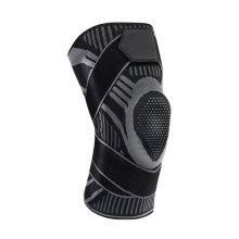 Anti-collision Sports Knee Sleeves Spring Double Straps Pressure Support Basketball, Tennis, Running thumbnail-1