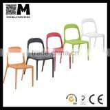 Colorful Home Furniture Plastic Living Room Side Chair Cheap Simple Chair thumbnail-1