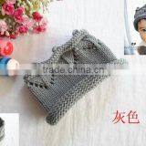Fashion Cute Baby Kids Acrylic Handmade Hat Crochet Princess Crown Headband thumbnail-2