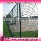 PVC Chain Link Fence for Sports Field/Pvc Chain Link Fence (factory)